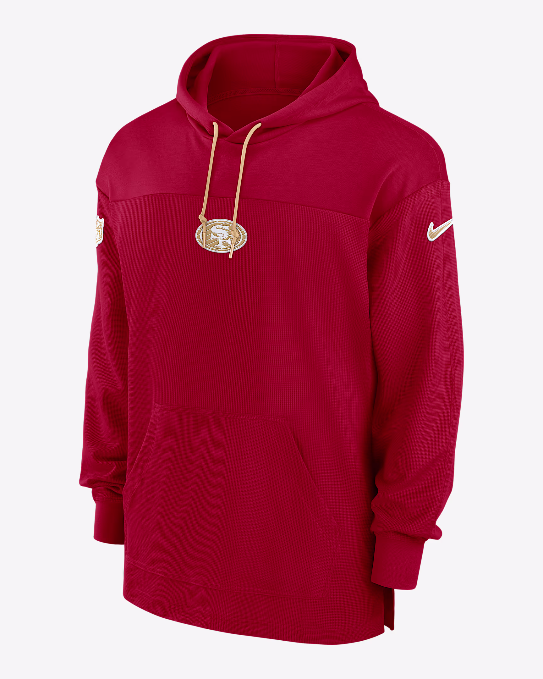 San Francisco 49ers Sideline Jersey Men's Nike Dri-FIT NFL Pullover Hoodie