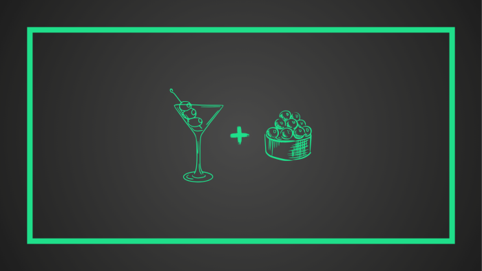 Caviar and Booze Pairings