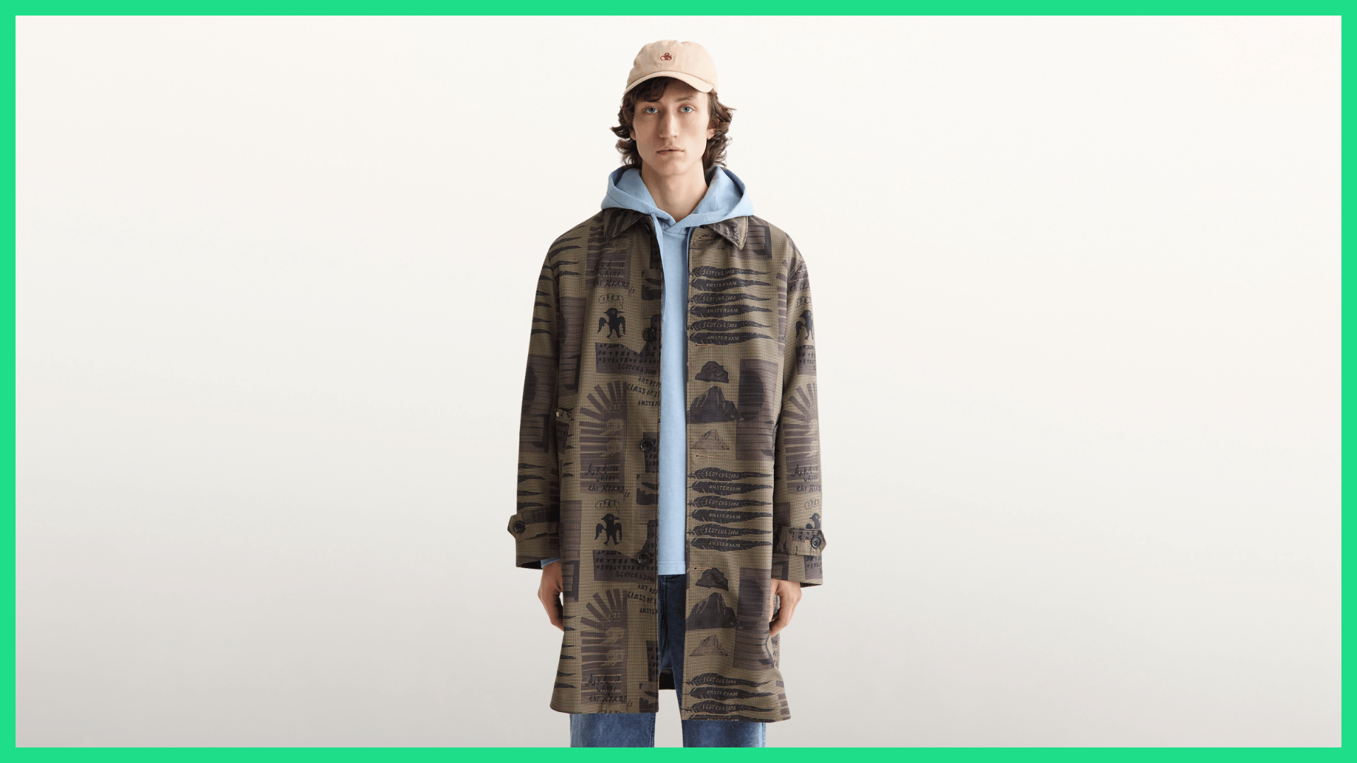 Scotch & Soda Collage Car Coat